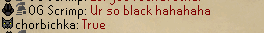 helped some guy from my clan with his diary and he complimented my dark skin.